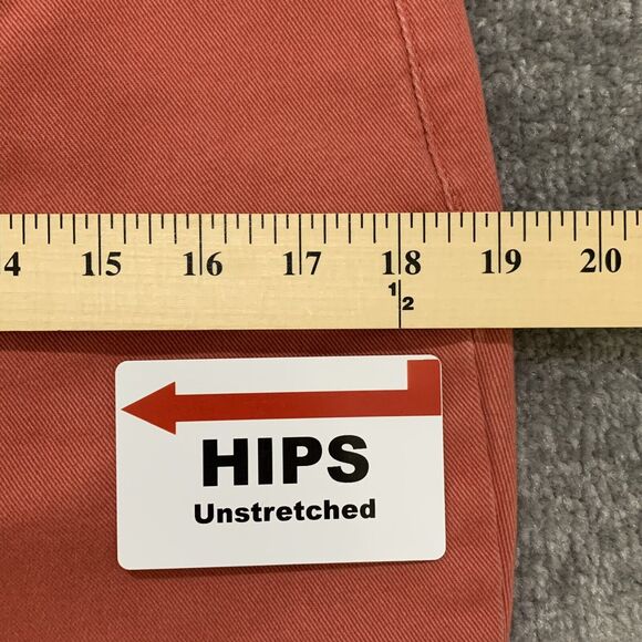 D&Co. Straight Leg Jeans Women 10P Coral 5-Pocket Design Stretch Belt Loops E44‎ - Picture 9 of 15